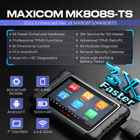 Autel MaxiCOM MK808S-TS, 28+ Servicios, Control Bidireccional, Diagnóstico Avanzado TPMS, Escáner de Sistemas, Herramienta de Diagnóstico Automotriz Obd2