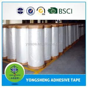 China Yiwu Manufacturer Cheap Jumbo Roll BOPP Tape Packing Tape China BOPP Adhesive Tape Jumbo Roll