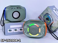 Mini enceinte de fête SY-323 5W, enceinte portable sans fil Bluetooth, prix bas, enceinte avec lumière RGB