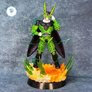 Estatua de escritorio de PVC Super Saiyan, figura de pie de cuerpo completo, en caja de Frozen figurita, modelo de juguete de nueva condición - Product Image 1