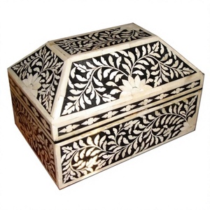BS INTERNATIONAL Great Gifting Bulk Supply Custom Size Octagon Square Handmade Bone Inlay Printed Storage <b>Boxes</b> Jewelry - Product Image 4