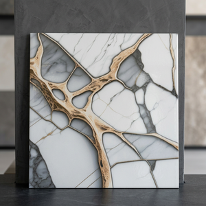 Carreaux de sol en céramique de qualité supérieure, décoratifs numériques, 40x40 cm, en porcelaine émaillée, design d'intérieur moderne - Product Image 3