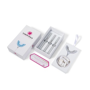 Kit de Blanqueamiento Dental de Lujo de Marca Privada con LED, Polvo sin Peróxido y Empaque en Caja - Product Image 1