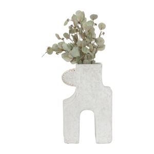 Vaso Scultoreo Astratto con Design Intrecciato per Soggiorno, Vaso Decorativo per Fiori da Esposizione Domestica - Product Image 5