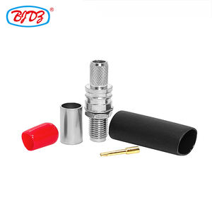 Rifornimento di fabbrica <span class=keywords><strong>Sma</strong></span> femmina Jack dritto Crimp EZ Solderless Non saldatura BJR240 H155 Rg8X cavo Pin tubo Rf connettore in magazzino - Product Image 1