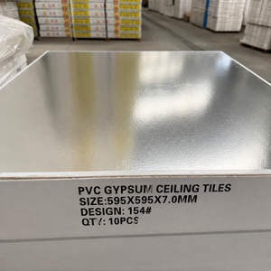 Panneau <span class=keywords><strong>de</strong></span> <span class=keywords><strong>plafond</strong></span> décoratif <span class=keywords><strong>en</strong></span> plâtre 9 mm, léger, acoustique, surface lisse, <span class=keywords><strong>faux</strong></span> <span class=keywords><strong>plafond</strong></span>, <span class=keywords><strong>plaque</strong></span> <span class=keywords><strong>de</strong></span> plâtre intérieure - Product Image 5