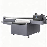 Impresora UV de Cama Plana GC-1200, Ancho de Impresión de 1200 mm, Cabezal de Impresión Ricoh G6, Reconocimiento Automático por Cámara para Carcasas de Teléfono, Cajas Sorpresa, Impresión Personalizada