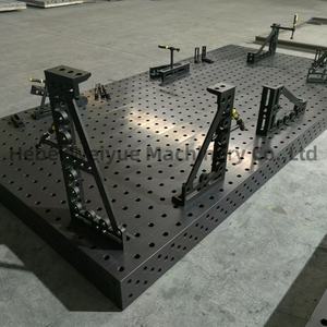 3D-Schweißtisch mit Vorrichtungen, Spannvorrichtungen und Positionierwinkeln für Werkstatt-Punktschweißmaschinen - Product Image 2