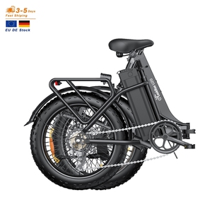 EU Stock New Arrival LOOKRUN U20 20 Inch Fat Tire <b>Electric</b> <b>Bike</b> 36V 15.6Ah Front Basket Rear Rack Utility Ebike For <b>Adults</b> - Product Image 5