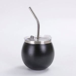 Tasse à Yerba Maté en Acier Inoxydable Écologique de 180 ml, Gobelet Isotherme à Double Paroi pour Thé, Isolation Thermique 6-12 Heures - Product Image 1