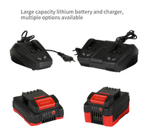 Tondeuse à gazon de jardin 20V Coupeur de gazon rechargeable portatif Batterie au lithium Tondeuse électrique pour tondeuse