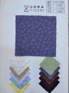 <span class=keywords><strong>Tissu</strong></span> Jacquard gaufré à motif de fleur de prunier 100% polyester - Product Image 5