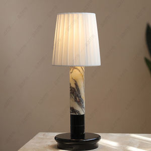 Illuminate Stone Table <b>Lamp</b> E27 LED <b>Touch</b> Control Eye Caring For Study Bedroom <b>Bedside</b> Decorative Artistic Ornament - Product Image 1