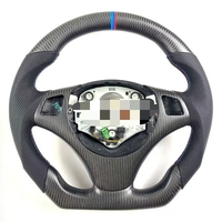 Modification du volant de voiture en fibre de carbone pour BMW E90 E92 E88 E93, ancien modèle mis à jour