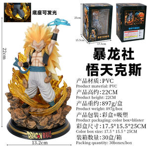 Figura DE ACCIÓN DE <span class=keywords><strong>Super</strong></span> Saiyan Goten de 24,5 cm, Colección DBZ, adorno de <span class=keywords><strong>Anime</strong></span> Unisex y modelo de regalo, figurita de la serie Popular - Product Image 5