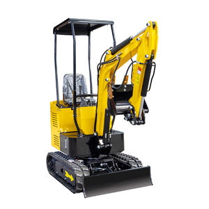 Novo 1200kg Peso Operacional <span class=keywords><strong>Mini</strong></span> Escavadeira de Esteiras para Venda 165m Dig Depth 0.025m ³ Balde 102kw para canteiros de obras - Product Image 2