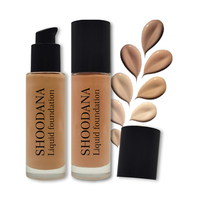 Fond de teint liquide minéral mat éclaircissant de haute qualité SHOODANA 30 ml Peau foncée Longue durée Imperméable Contrôle du sébum Protection solaire