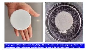 Tableta de oxígeno para cultivo de camarones y peces, mejora el aumento de la calidad del agua, reduce las toxinas, el olor del fondo de lodo, la acuicultura de liberación lenta - Product Image 4
