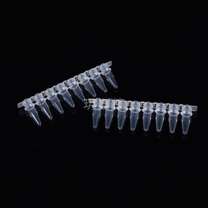 Yueside Centrifuge <b>Tubes</b> 0.2ml Eight <b>Tube</b> Clear <b>Plastic</b> For Lab Use 200 Pack - Product Image 3