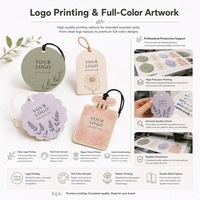 Cartes parfumées personnalisées de luxe pour les marques de parfums de beauté, emballage cadeau de parfum avec logo, désodorisant en papier suspendu
