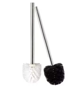 Brosse de toilette en acier inoxydable, brosse de nettoyage des toilettes en plastique, nécessités quotidiennes pratiques - Product Image 1
