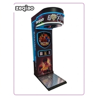 Machine de boxe à prix d'usine, machine de jeu à monnayeur pour salles d'arcade, parcs d'attractions, jeu d'arcade de boxe, machine de frappe