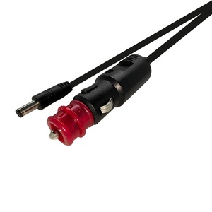 Cabo Adaptador DC 5.5mm Personalizado 18AWG de Cobre Estanhado para Isqueiro, 2M com Isolamento em PVC para Geladeiras Automotivas e Eletrodomésticos - Product Image 4