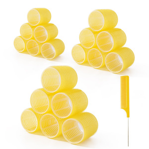 Rizadores de pelo para salón de belleza, pinzas para rizos con Clips, juego de rodillos de etiqueta privada, accesorios para el cabello a la moda - Product Image 4