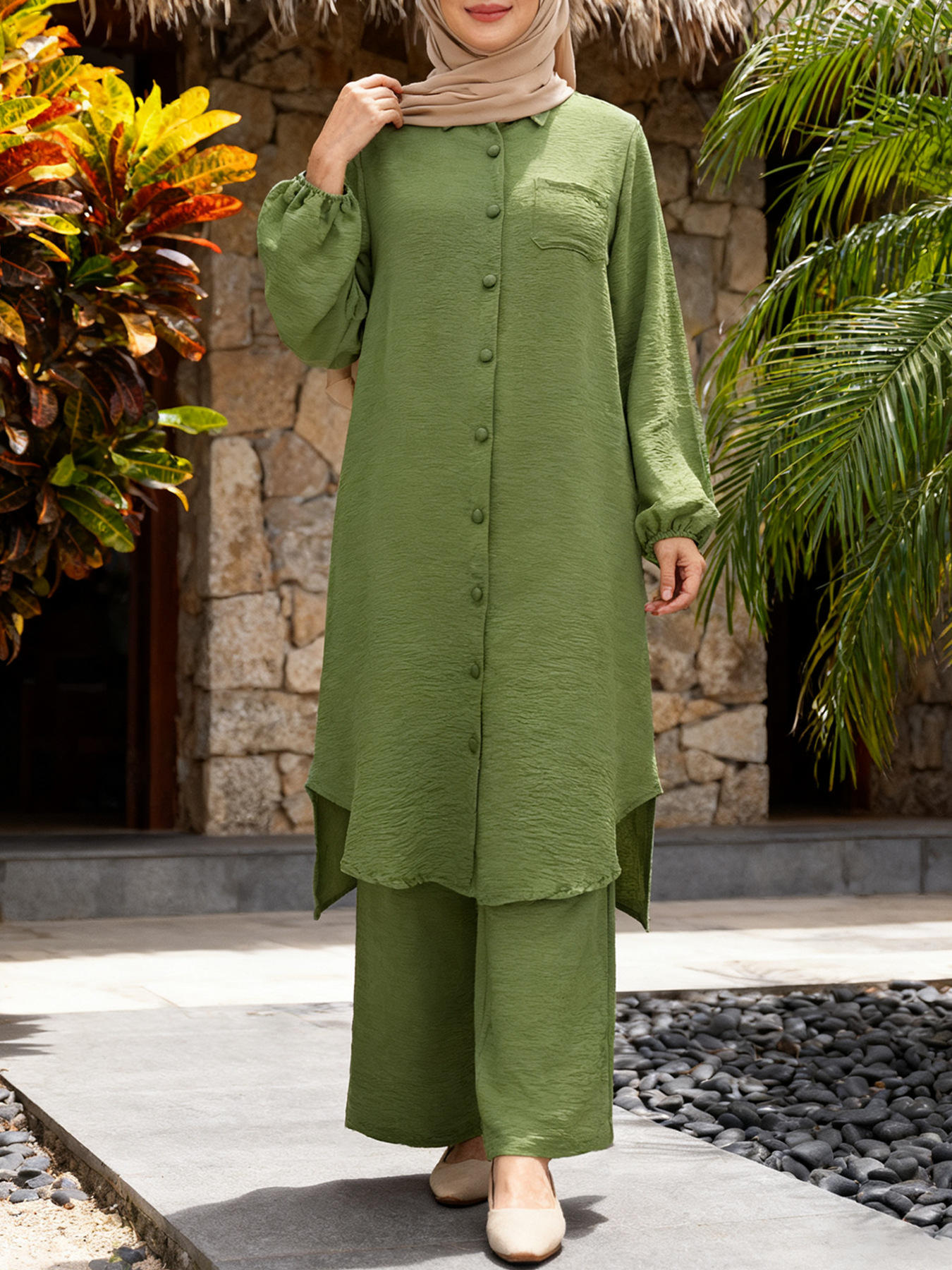 สีเขียวมะกอก