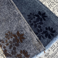 Tela Vaquera Jacquard de Alta Densidad, 40% Algodón, 45% Viscosa, 15% Fibra Química, Hilo Teñido en Azul Índigo, Ecológica, para Niñas