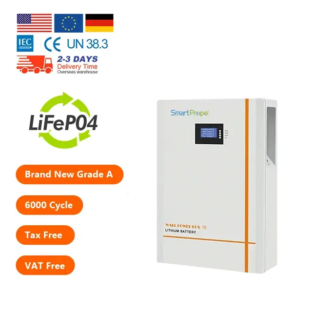 LAI tắt Lưới lưu trữ năng lượng nhà 48V 150AH LiFePO4 Pin 51.2V 5kwh 10kwh pin lithium 100Ah 51.2V pin Lithium Ion