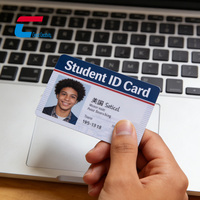Carte d'identité étudiante RFID personnalisée, compatible NFC, pour le suivi des présences scolaires, la location de livres en bibliothèque, le paiement en cantine
