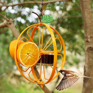 Mangeoire à oiseaux double compartiment en forme de gelée pour orioles, pour l'extérieur - Product Image 1