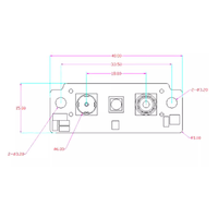 FM225 Mini Kamera Pengenal Wajah Binokuler RGB Lensa Ganda AI USB Kamera Pengenal Wajah 3D Modul Kamera USB2.0 Dengan IR Inframerah