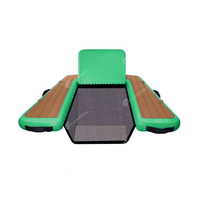 Chaise longue gonflable en PVC personnalisée, chaise flottante pour la plage