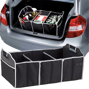 Auto Organizzatore Tronco Pieghevole Pieghevole del Sacchetto Di Immagazzinaggio Contenitore di Carico Borse Box Auto Stivaggio Riordino Interno Parti di automobili Accessori Auto - Product Image 5