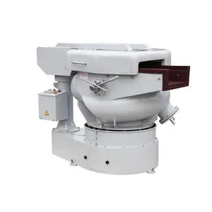 Automatic stainless steel and silver knife metal polishing machine Curved bowl with separating unit vibratory machine