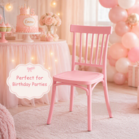 Chaises modernes en plastique pour enfants, idéales pour les mariages, les fêtes et les banquets, vente en gros directe usine, chaises de sécurité pour événements à domicile