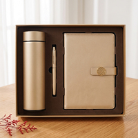 Kit Cadeau d'Entreprise Personnalisé : Carnet, Thermos, Stylo, Pack de Bureau