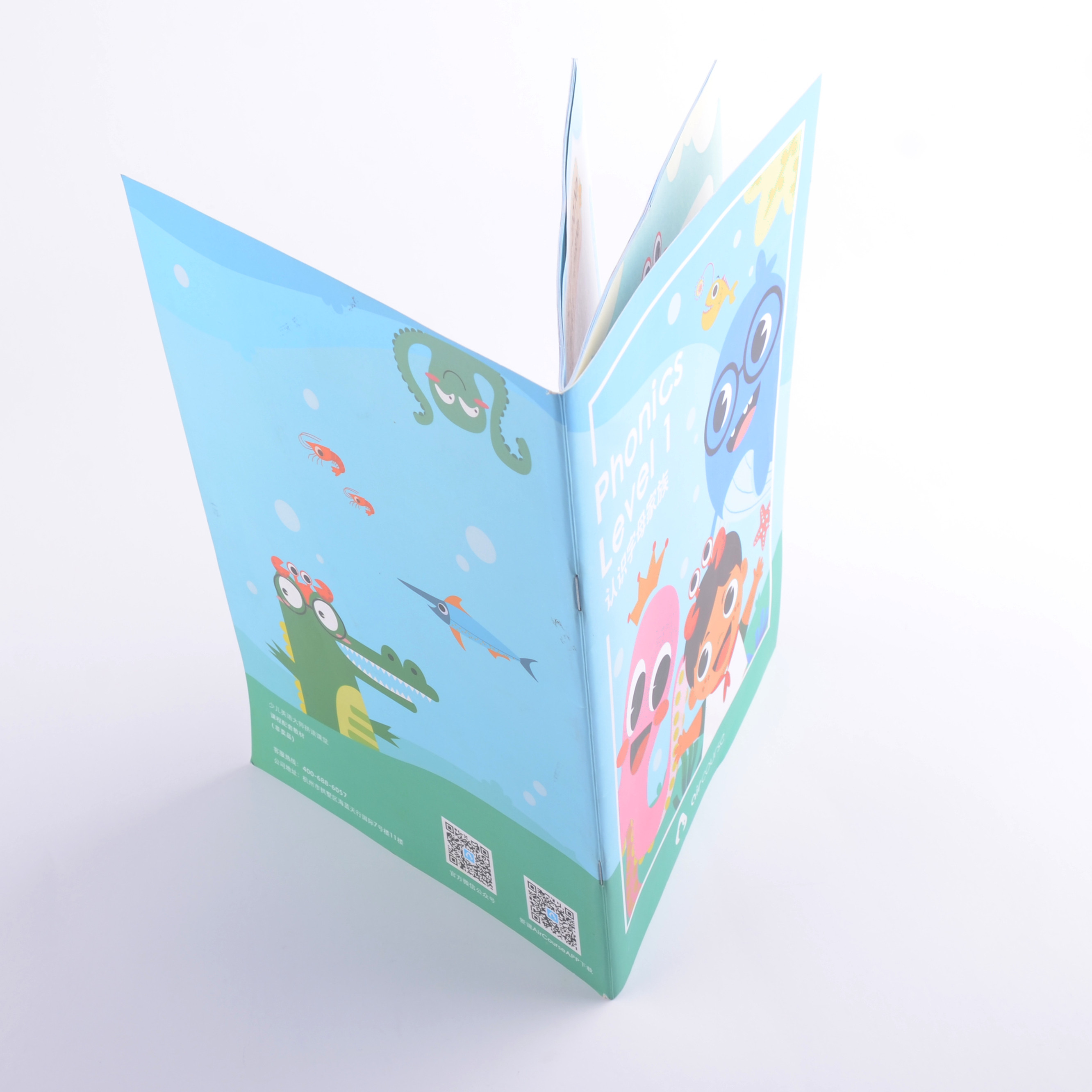 Unique Design Hot Sale Thread Bound Offset Printing Children's Comic Book