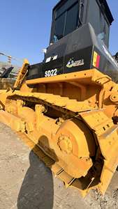 Bulldozer Shantui SD22 d'occasion, 24 tonnes, matériel de construction, 90% neuf, prix bas, engin de terrassement. - Product Image 4