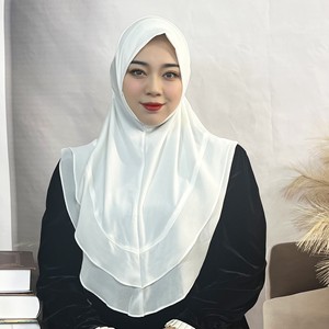 Voiles En Gros <span class=keywords><strong>Voile</strong></span> Soie de Médine pour <span class=keywords><strong>Bonnet</strong></span> Accessoire Hijab Couleur Unie Styles Femmes Musulmanes - Product Image 6