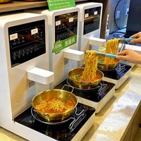 Kommerzielle Automatische Instantnudel-Kochmaschine Selbstbedienungs-Ramen-Kocher Nudelkochautomat für Restaurants Buffets Hotels