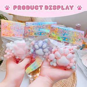 Patte de <span class=keywords><strong>chat</strong></span> balle <span class=keywords><strong>anti</strong></span>-<span class=keywords><strong>stress</strong></span> 2025 jouet à presser pattes de <span class=keywords><strong>chat</strong></span> jouet à presser avec balles - Product Image 3