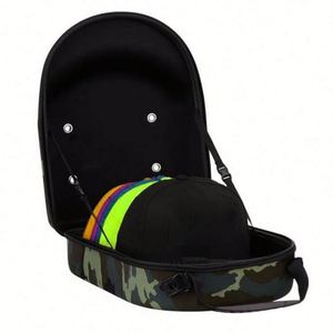 Custom Hard Shell Eva <b>Hat</b> Carry Box Organizer <b>Holder</b> Bag Cap Carrier Travel Case - Product Image 1