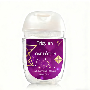 사용자 정의 로고 OEM 휴대용 유기 액체 손 소독제 젤 향기 아로마 결혼식 호의 도매 손 소독 젤 - Product Image 1