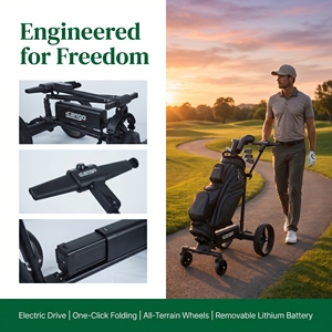 <span class=keywords><strong>Chariot</strong></span> de <span class=keywords><strong>golf</strong></span> pliable intelligent G1 avec télécommande - Propulsion électrique, longue autonomie, <span class=keywords><strong>chariot</strong></span> de <span class=keywords><strong>golf</strong></span> léger - Product Image 5