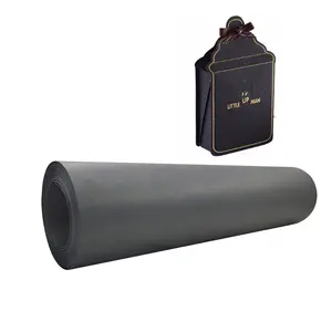 Wholesale Black Kraft Paper Roll Flower Bouquet Gift Wrapping Paper Roll 0.3*30m Size Handicraft Art Packaging Paper