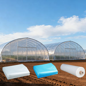 抗菌200ミクロンPOプラスチックフィルムUV耐性クリアポリアンチドロップ農業用温室フィルム - Product Image 1
