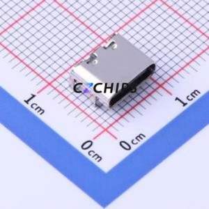 USB-TYPE-C-009 USB Connector SMD Connector ( Connector Type: Type-C )( Gender: Female )( Mounting Type: Horizontal Mount ) - Product Image 1